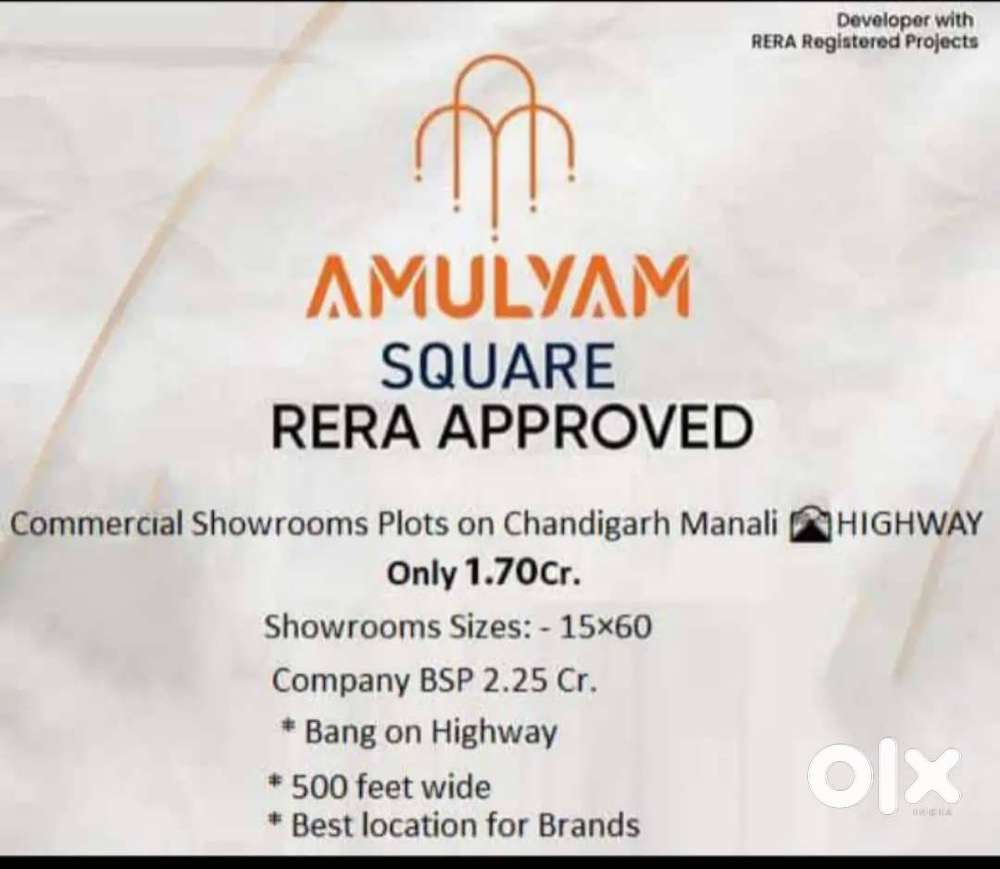 RERA Approved Commercial Plots Pre-Launch Highway Facing