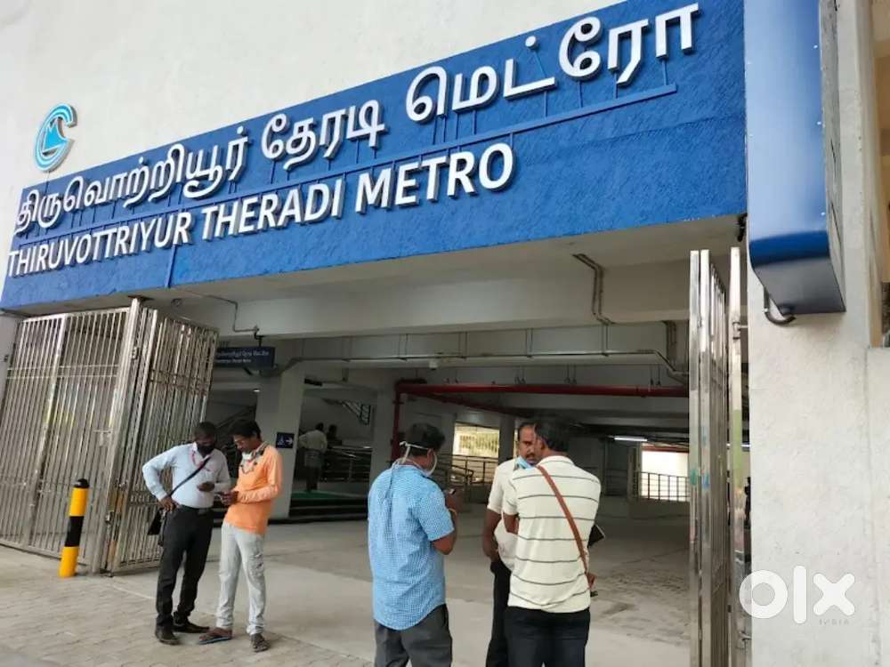 Office space for rent near thiruvottiyur metro
