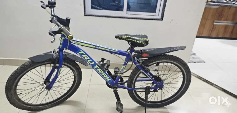 Tru trak cycle Blue Green colour with excellent condition