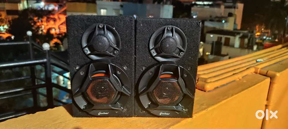 John barrel 4inch woofer with box