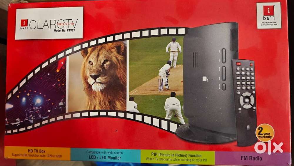 iBall Claro TV Tuner (Model: CTV27) - Watch TV on PC/Monitor