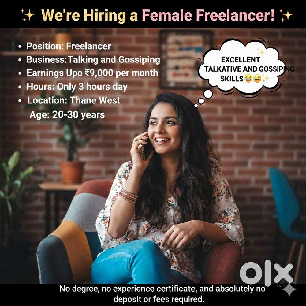 Female who can talk confidently