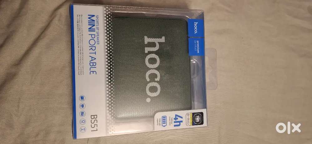 Hoco mini portable sports speaker  new box