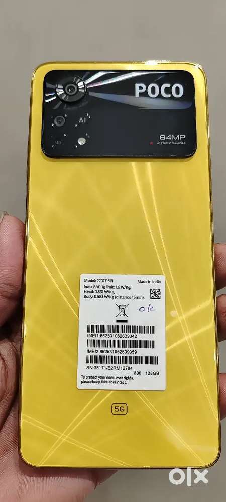 Poco X4pro 5G 8/128Gb 5 month warranty available New lookNo exchange
