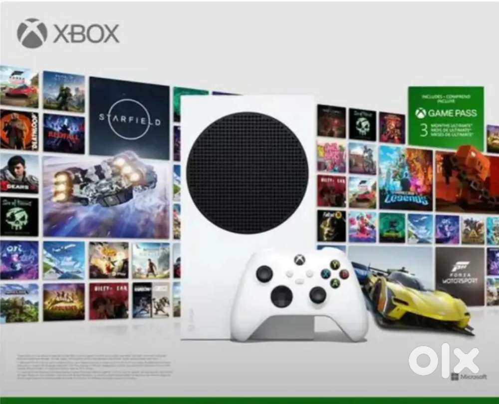 Microsoft X box consoles with games and warranty for sale