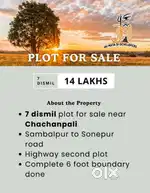 7 Decimal plot for sale near chachanpali