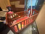 Crib for sale just in 5000 with mattress