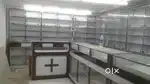 Medical Rack Counter and shop furniture, Shop Rack and Counter