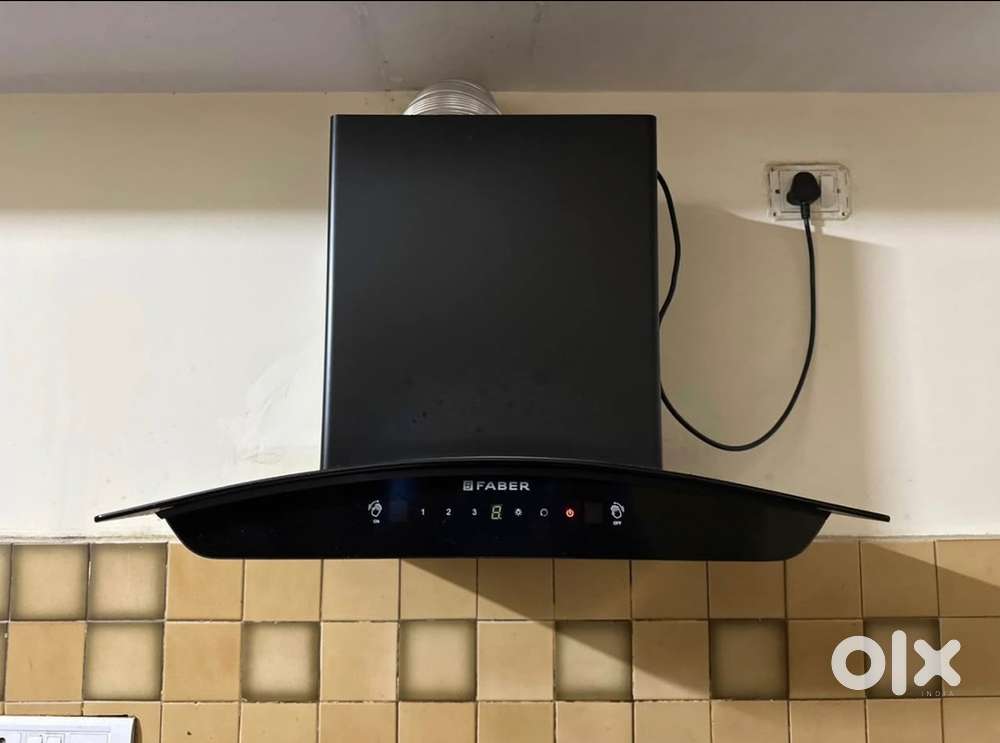 Faber hood chimney with extended warranty - moveout