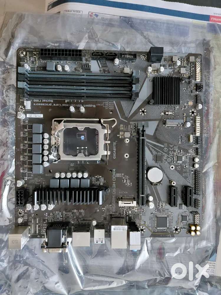 Gigabyte B660M-DS3H DDR4 Motherboard with original Bill.