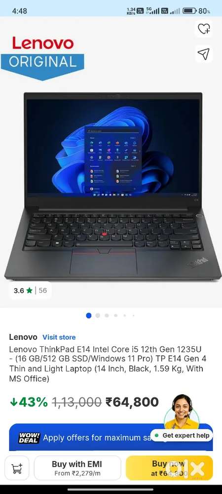 Laptop Lenovo