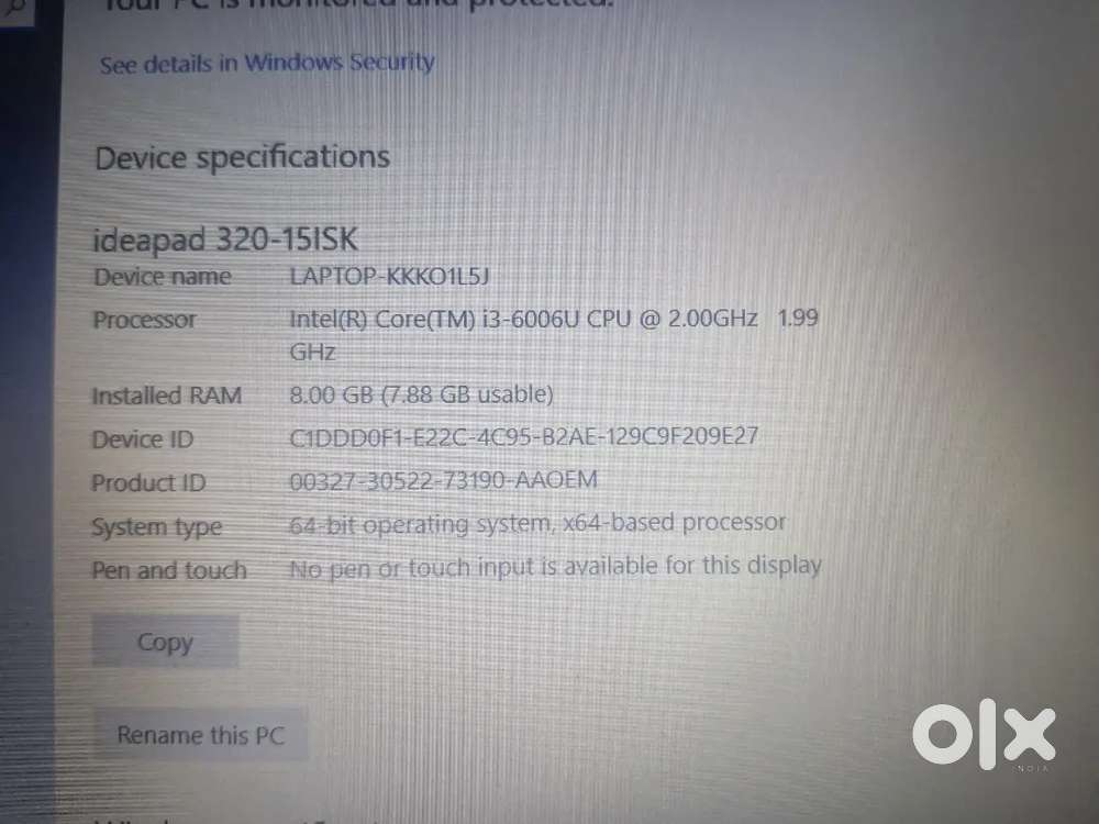 Lenovo laptop