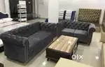 Chesterfield model 3+2 sofa set
