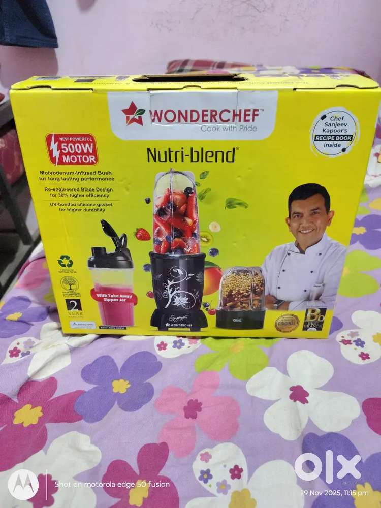 Brand new box packed Wonderchef Nutriblend Mixer/grinder for sale