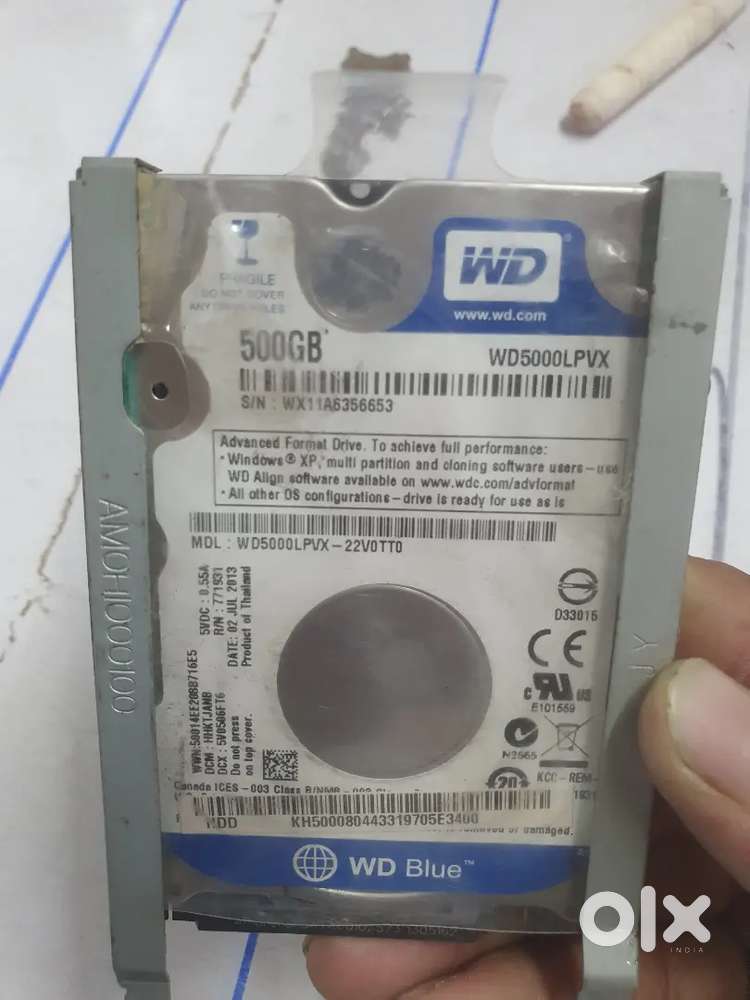 Asus laptop 500gb hard drive and ram
