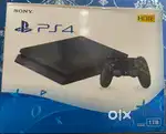PS4 slim 1 tb box pack with 5cds