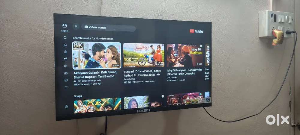 Micromax tv 32 inch hd ready led smart tv in good condition