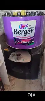 Barger paint making machine with paint