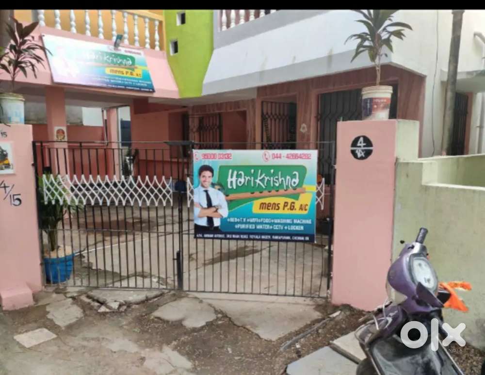 RAMAPURAM SRM COLLEGE NEAR MENS HOSTEL WITH FOOD
