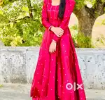 Mehroon Gown
