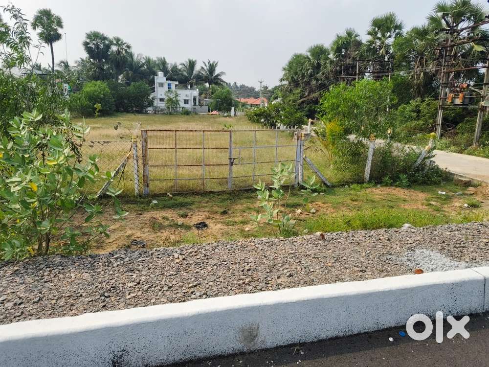 ECR Facing 2 Side Road Facing Land for rent