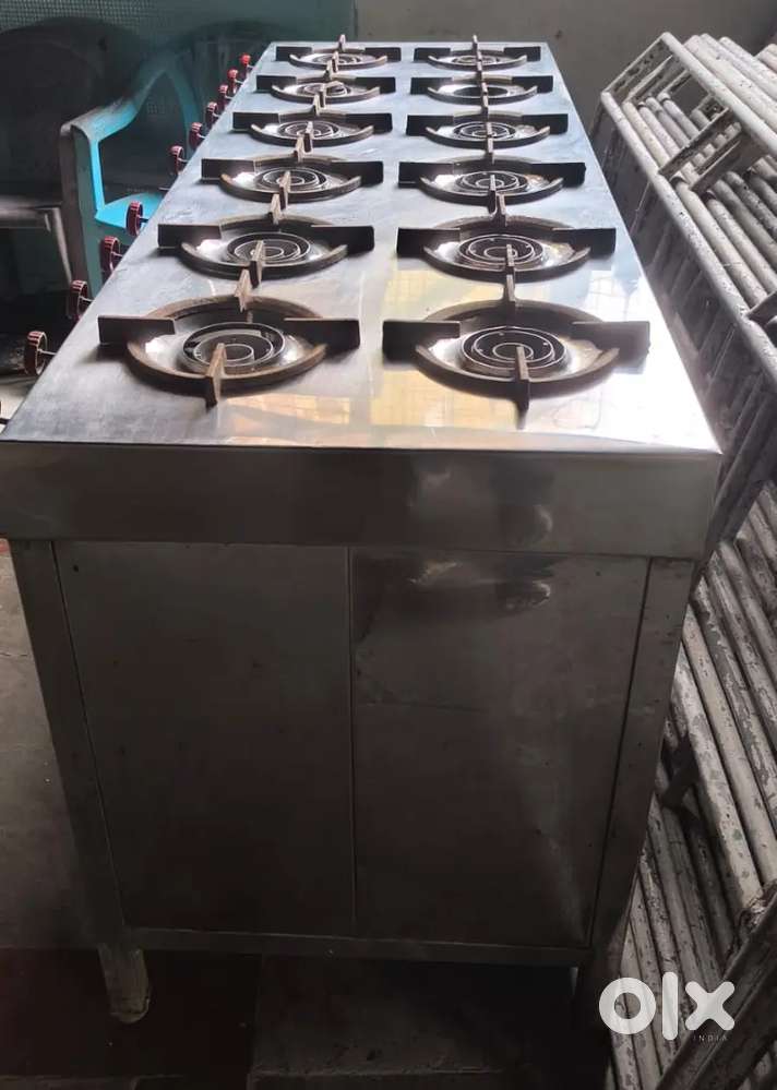 Stainless steel baine Marie & 12 burner Appam stove
