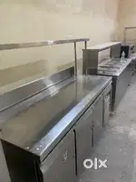 Used commercial restaurant kitchen equipments ss tables ss racks tandr