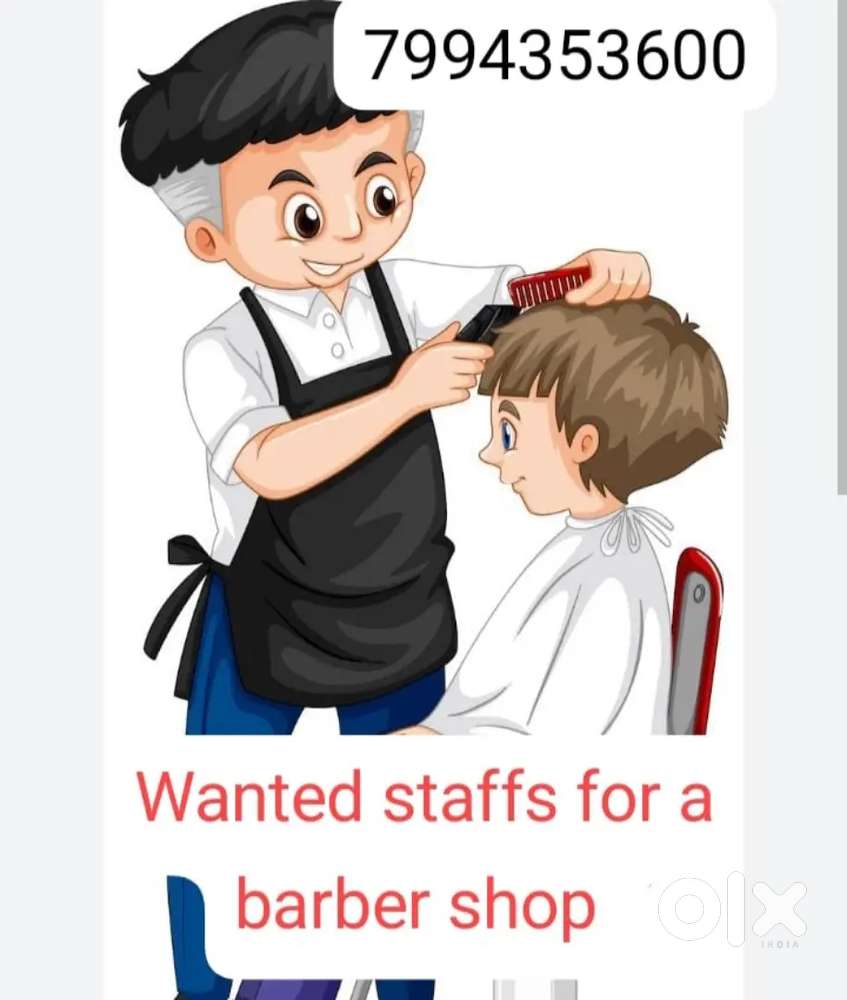 Wanted hair cutter / barber4a Saloon at Ernakulam