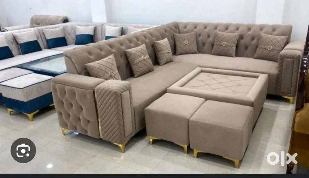 Luxurious L shape corner sofa set's available at lowest prices in JBP