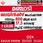 17.5 -cent residential plot for sale in Manchadi Malayinkeezhu