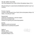 Recruitment of Teachers
