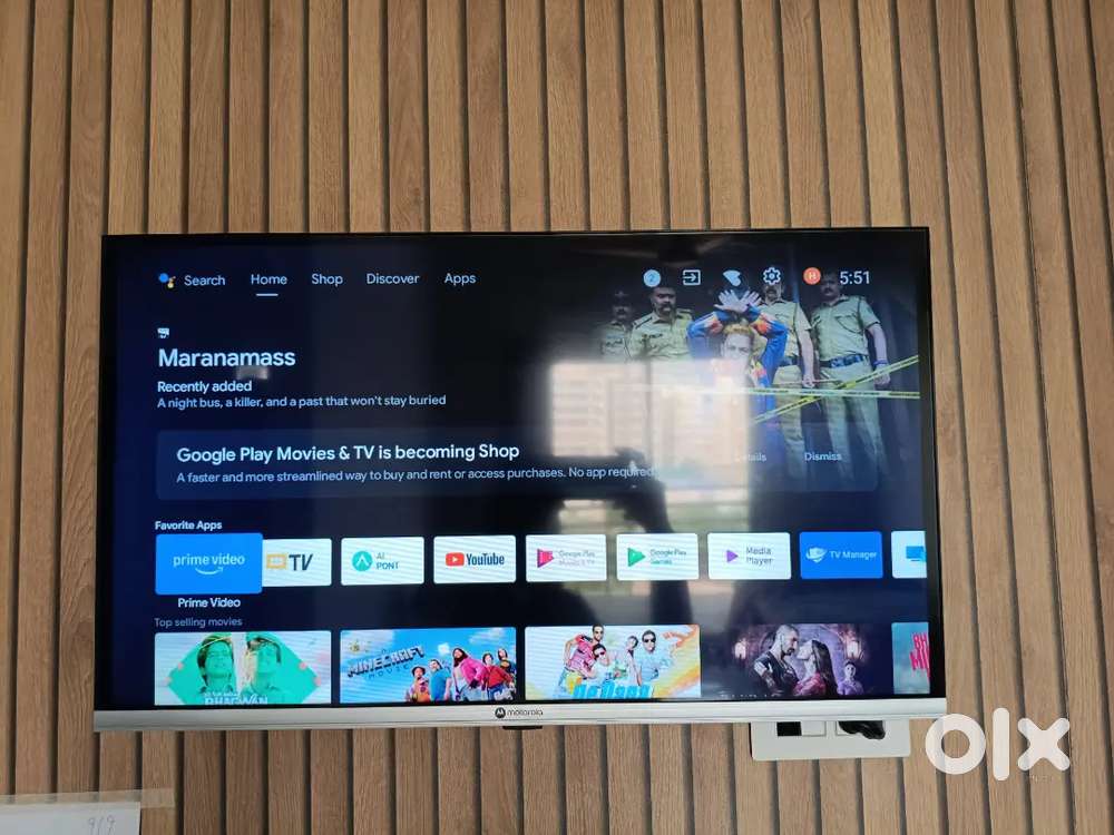 32 INCH SMART ANDROID TV (MOTOROLA)