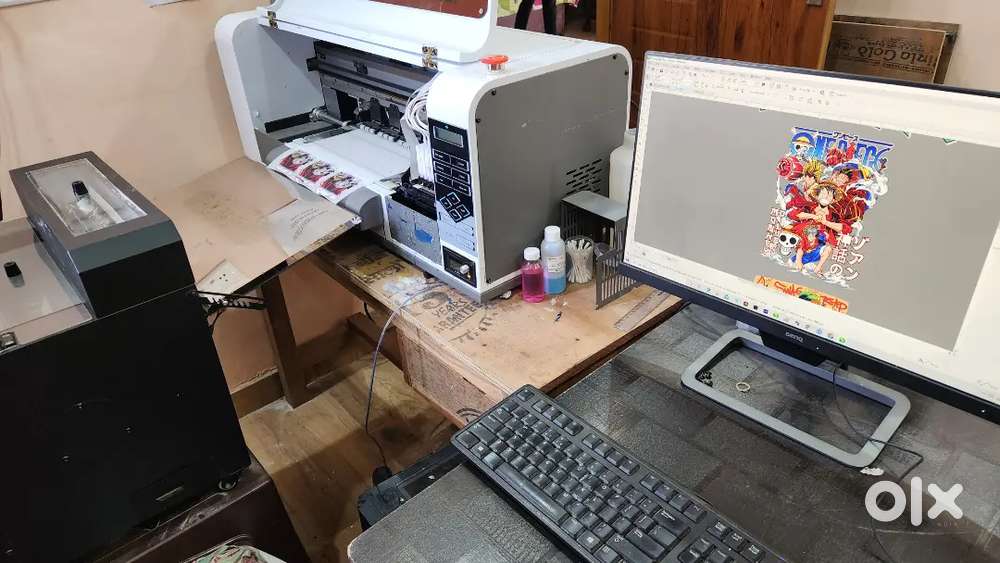 OMAGIC 12 inch dedicated chinese printer with 2 new Epson XP600 head