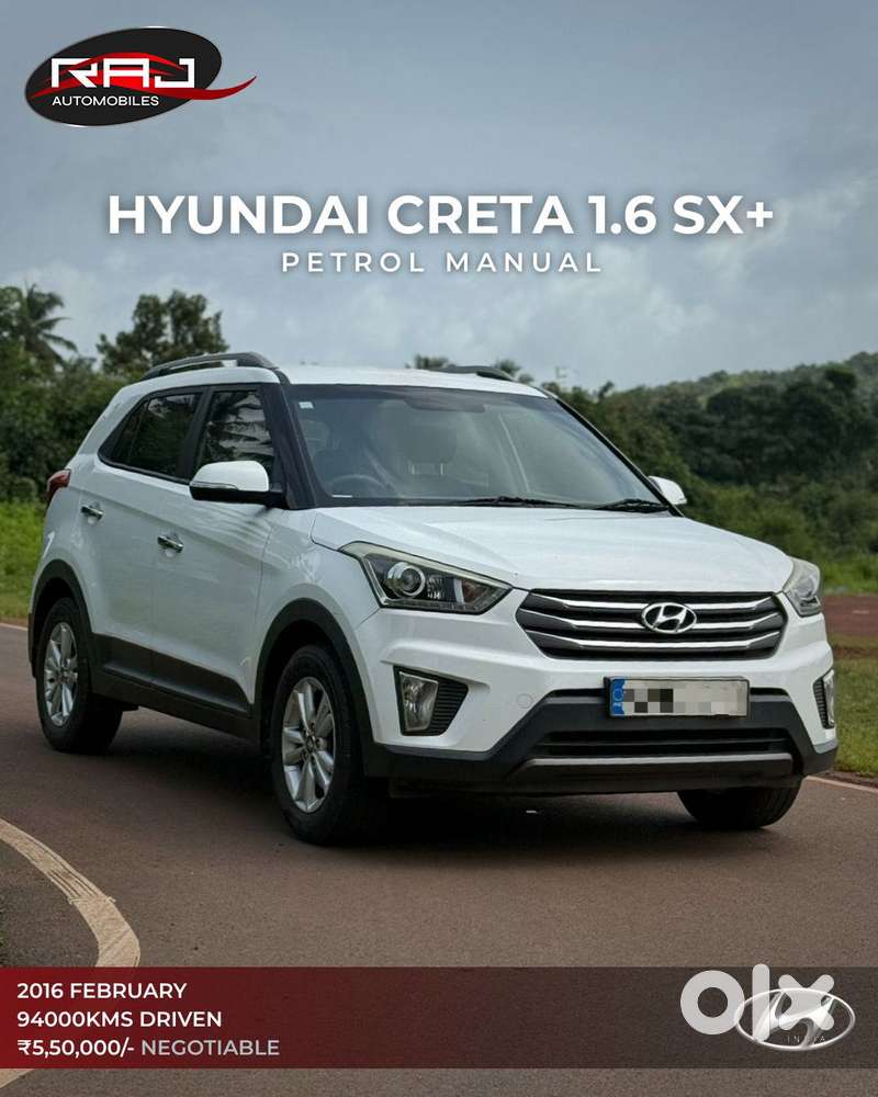 Hyundai Creta 1.6 SX Plus, 2016, Petrol