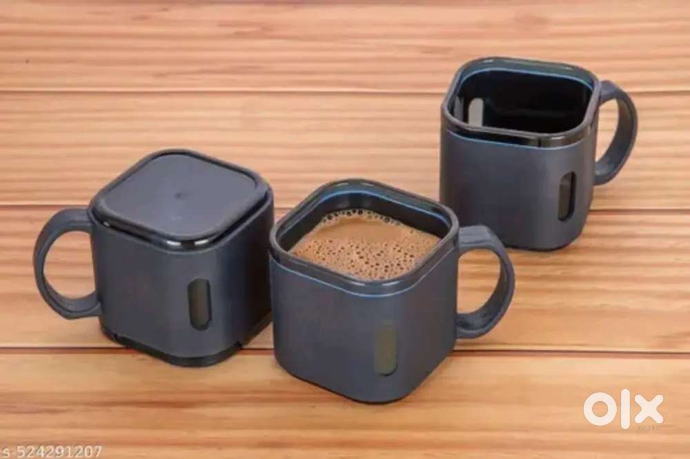 Square tea cup 6 cup set rate original hae