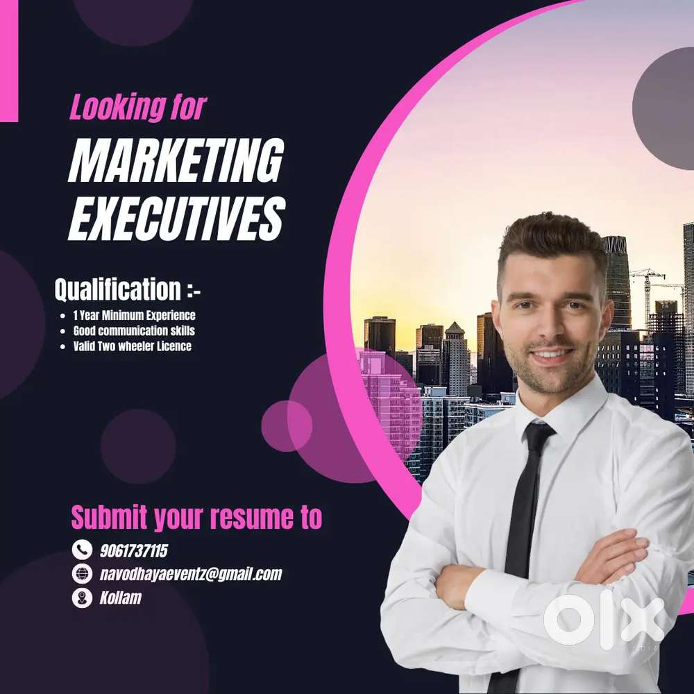 Looking for Marketing Executives