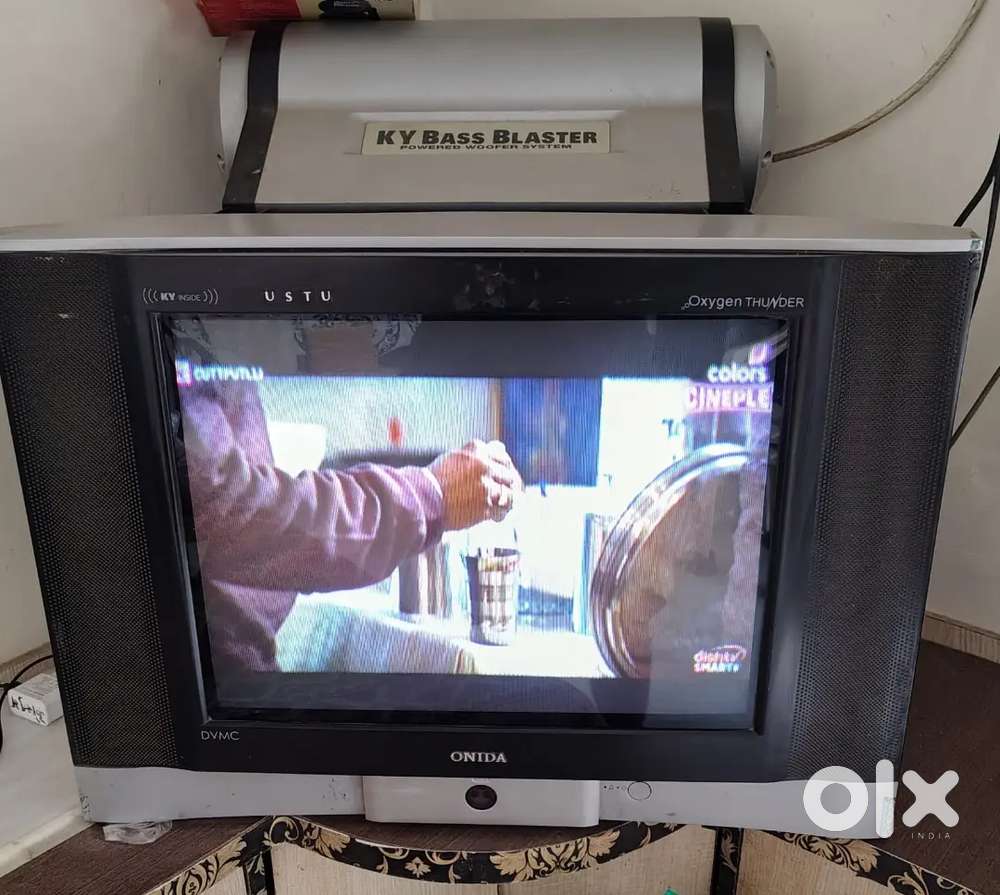 Onida TV with 1200 watt blassbaster