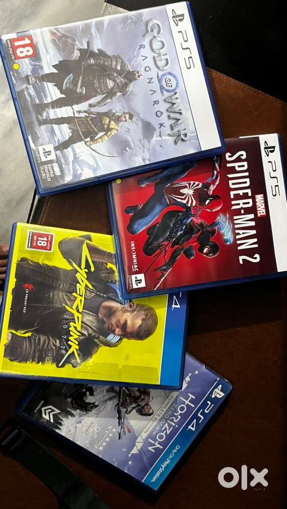 Ps4 games + PS5 games
