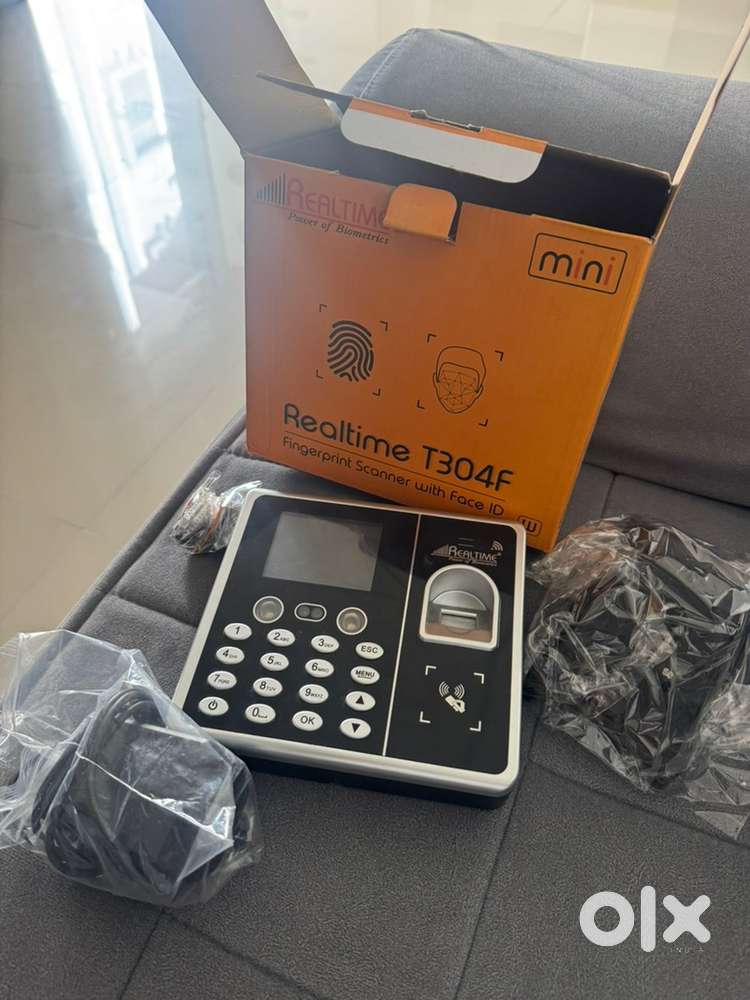 REALTIME T304F FINGERPRINT + FACE ID ATTENDANCE MACHINE
