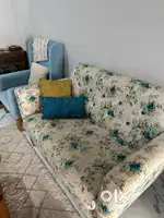 2 seater sofa + 1 chumbak arm chair
