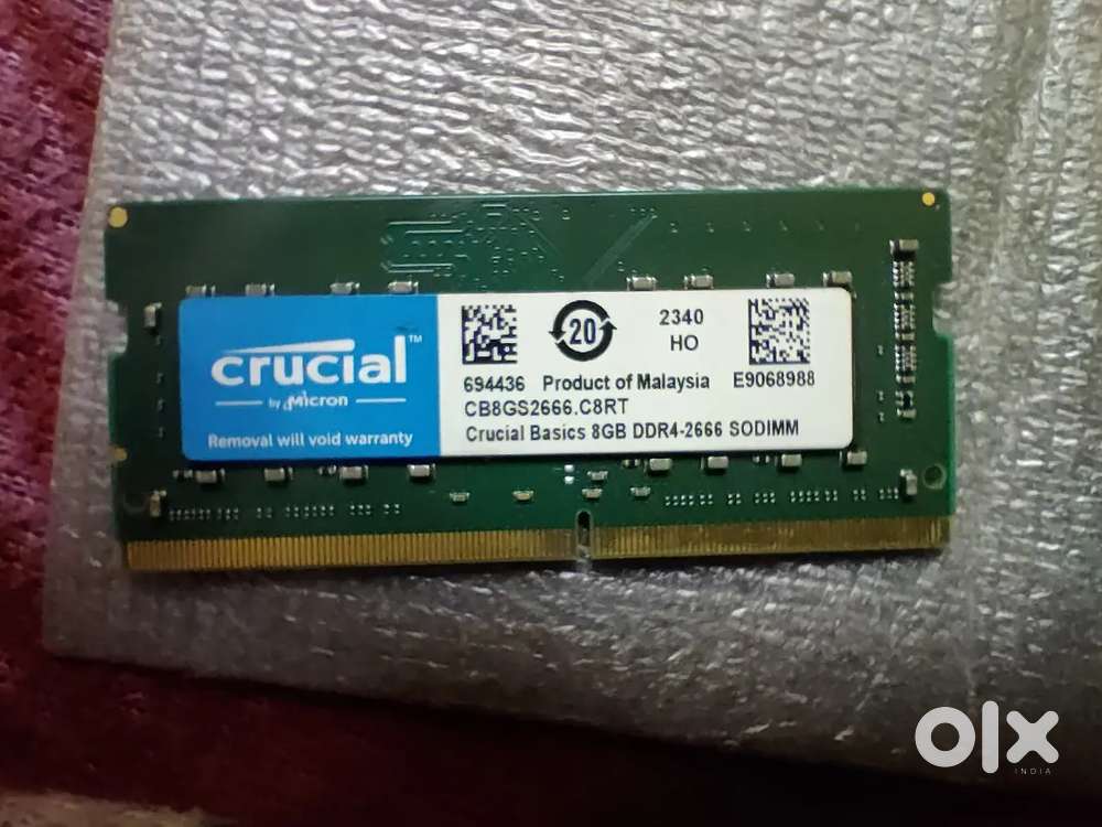 2x 8gb ddr4 2666mh ram sticks same model