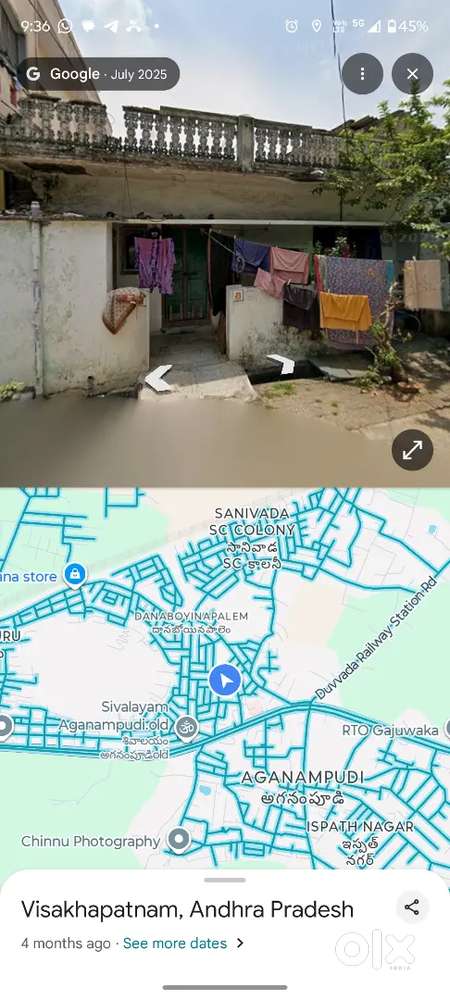 Visakhapatnam Aganampudi hospital Back side