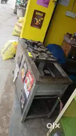 Double Burner Metal Stove for Restaurant