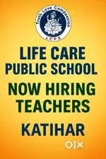 Teacher Vacancy – Life Care Public School (Katihar)