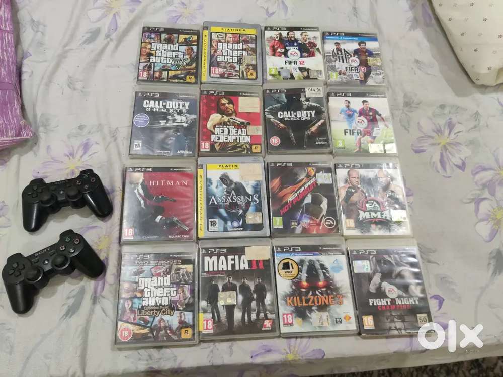 Original PS3 Controllers & Games