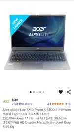 3 Laptops like new condition