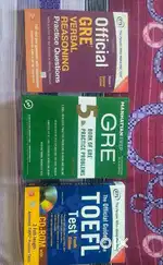 GRE Manhattan 5lb, GRE (ETS) Verbal Reasoning, ETS TOEFL Test.