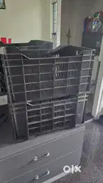 Fruit and vegetables crates