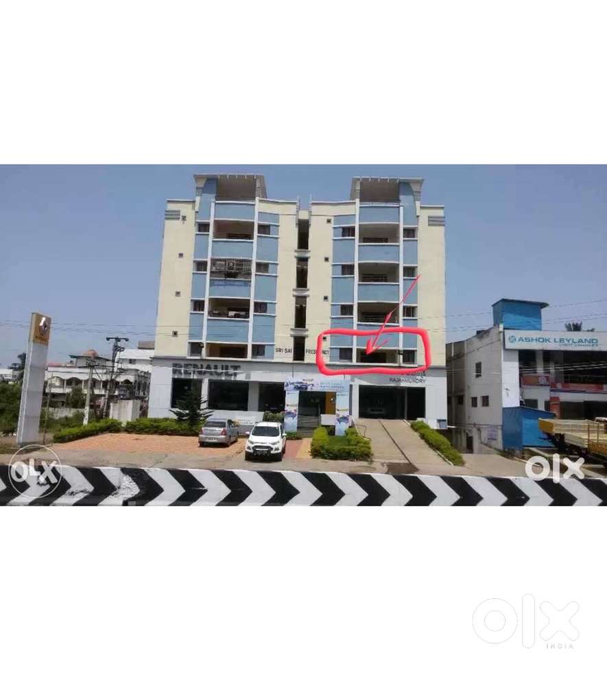 3 BHK Flat rent for offices& Guest house & other Commercial in JN Road