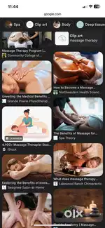 Massge therapist